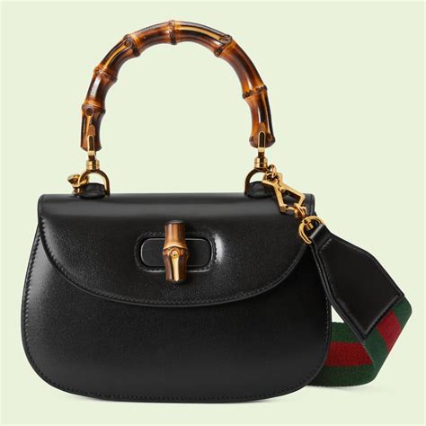 borsa a mano gucci nera|gucci borse a mano.